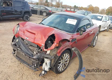 2015 Mini Coupe Cooper z USA, uszkodzony, nr VIN WMWSX1C54FT508123